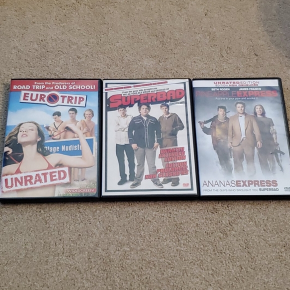 Lot of 3 Unrated DVDs - Picture 1 of 2